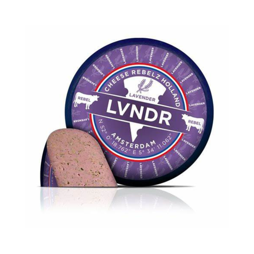 Gouda con lavanda (color lavanda) rueda 4.5 kg